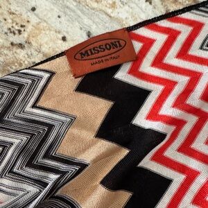 Missoni Zigzag Scarf in Silk Blend